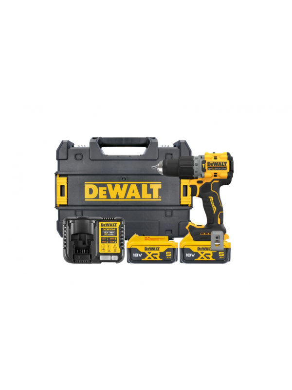 Dewalt Dcd805p2t 18V 5.0Ah Li-Ion Kömürsüz Çift Akülü Darbeli Matkap