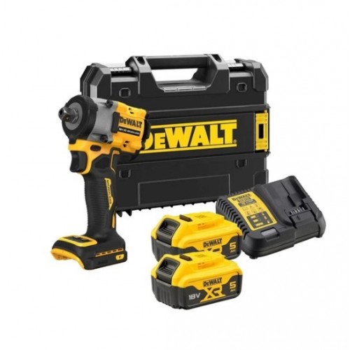 Dewalt DCF922P2T 18V 5.0AH Li-Ion Kömürsüz Çift Akülü Somun Sıkma