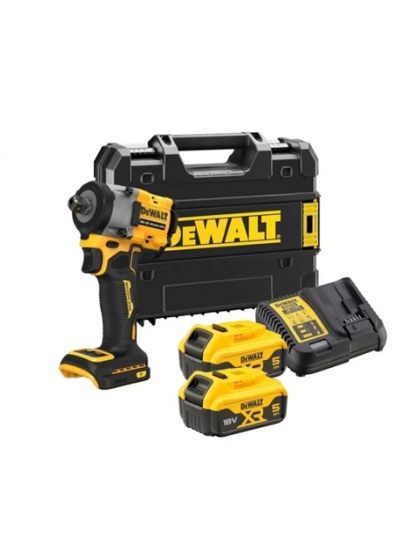 Dewalt DCF922P2T 18V 5.0AH Li-Ion Kömürsüz Çift Akülü Somun Sıkma